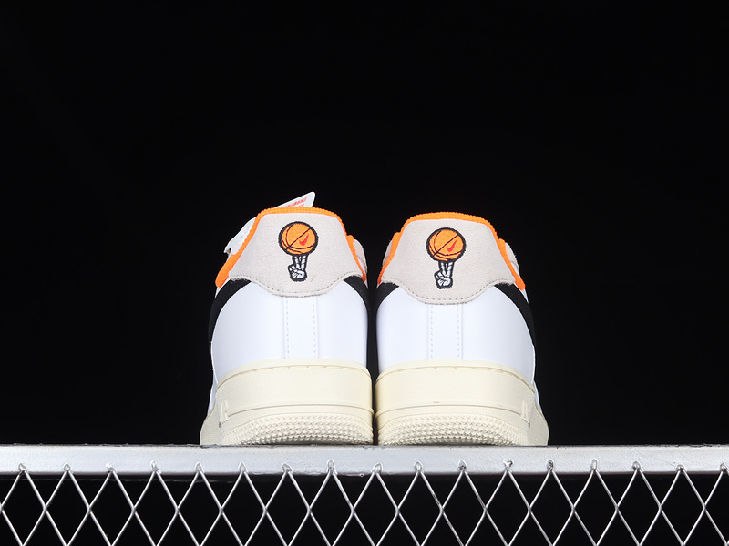 Air Force 1 Low Hoops White/Black-Orange 11