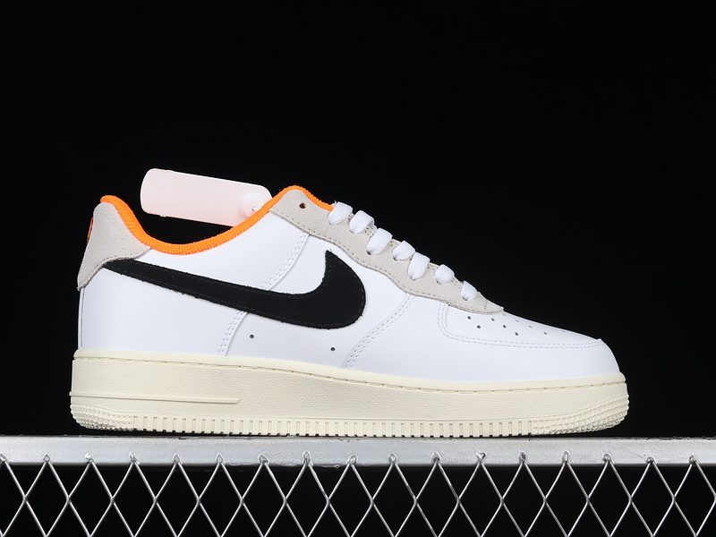 Air Force 1 Low Hoops White/Black-Orange 15