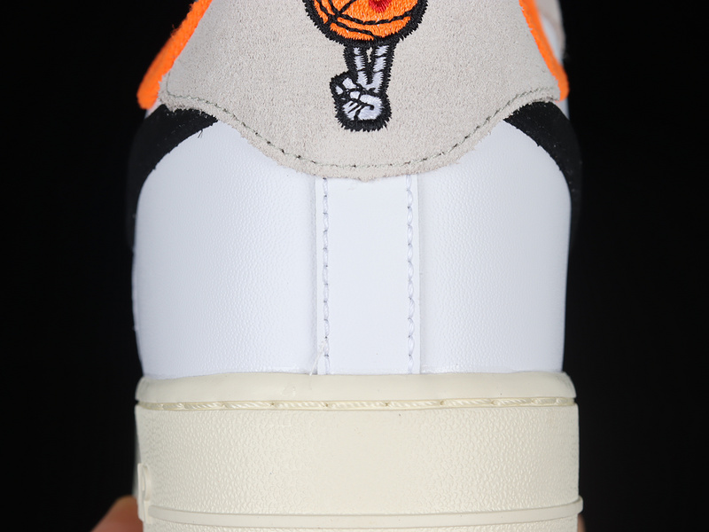 Air Force 1 Low Hoops White/Black-Orange 29