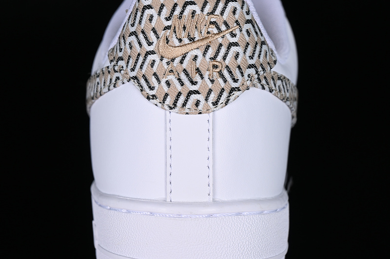 Nike Air Force 1 '07 Low White/Grey/Gold 7