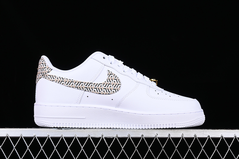 Nike Air Force 1 '07 Low White/Grey/Gold 17