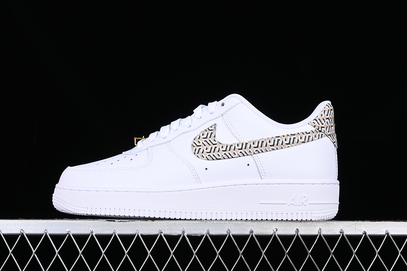 Nike Air Force 1 '07 Low White/Grey/Gold 21