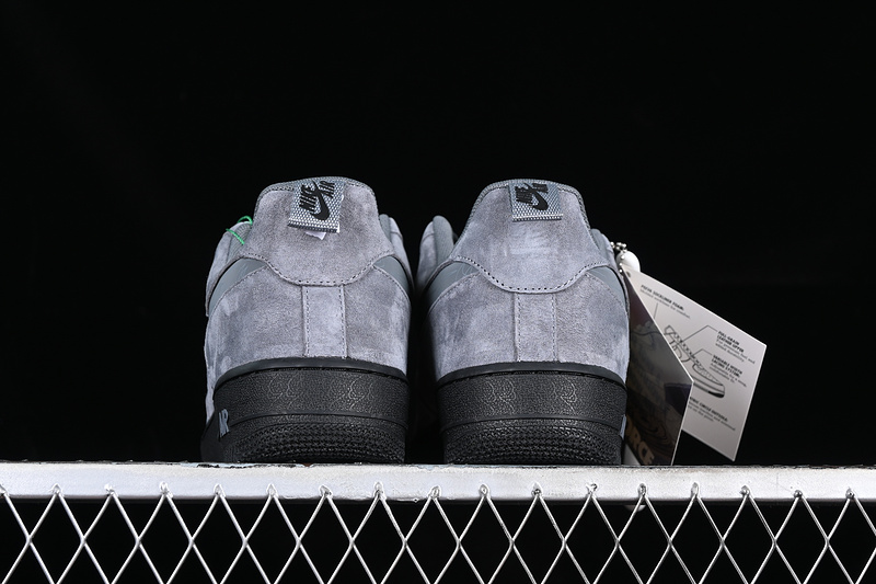 Nike Air Force 1 '07 Lv8 Reflective Swoosh Cool Grey/Black/Cool Grey 29