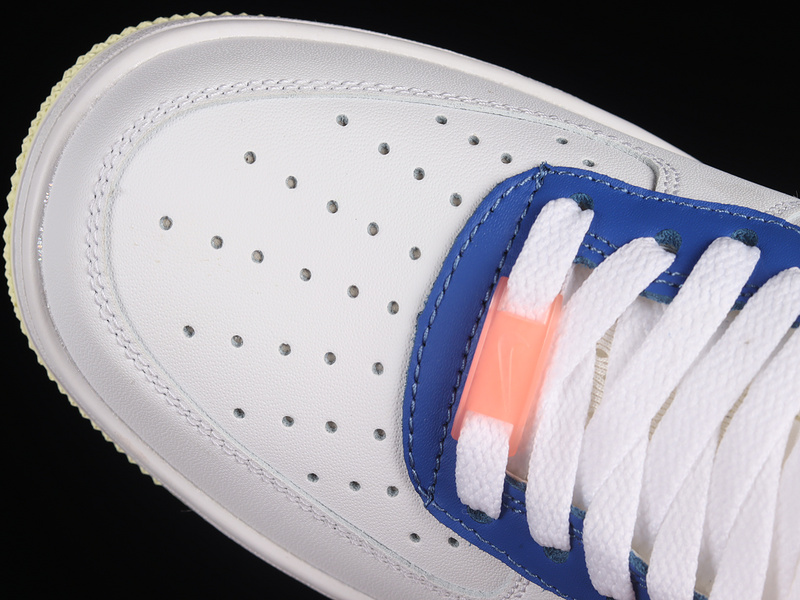 Air Force 1 Low Gs Player One White/Laser Orange-Ghost Green-Spring Grey Heather 29