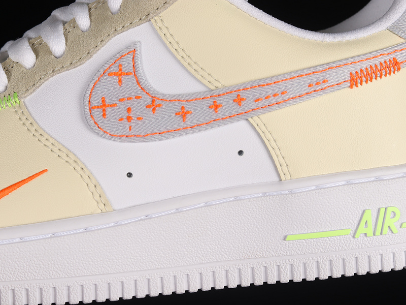 Air Force 1 Low 07 Beige/White/Orange 5