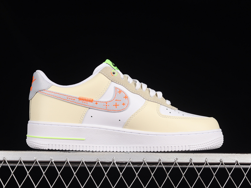 Air Force 1 Low 07 Beige/White/Orange 7