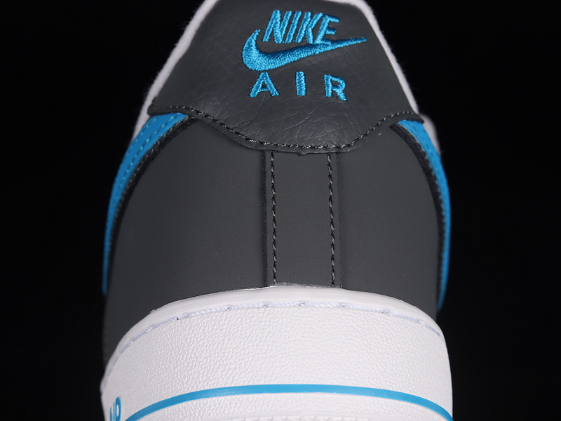 Air Force 1 Low 07 Black/White/Blue 19