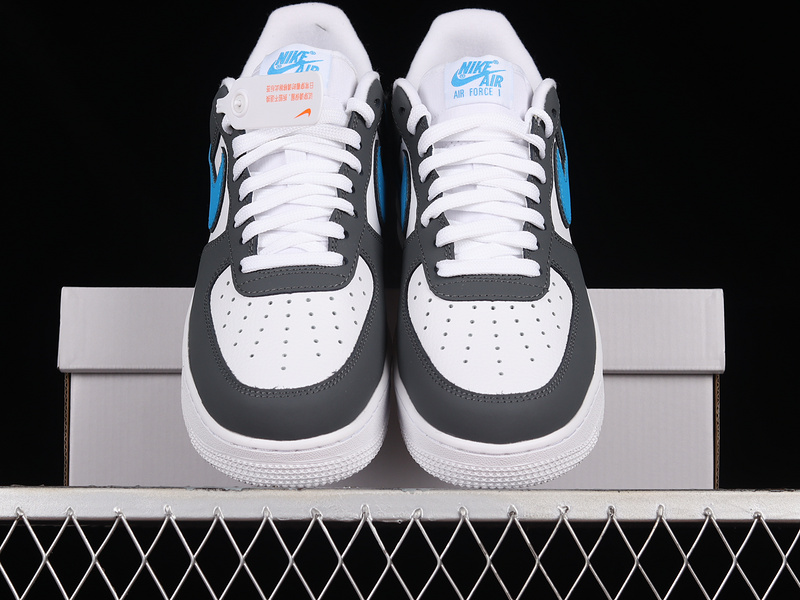 Air Force 1 Low 07 Black/White/Blue 27