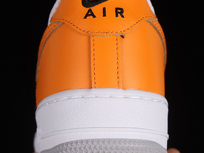 Air Force 1 Low Black/Laser Orange/White 15