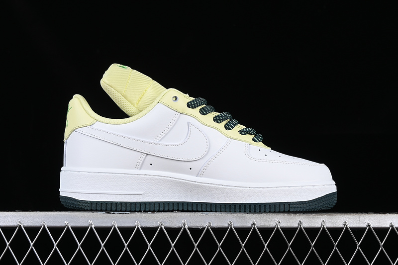 Nike Air Force 1 '07 Low Big Tongue White/Green/Black 5