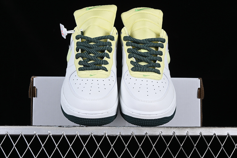 Nike Air Force 1 '07 Low Big Tongue White/Green/Black 11