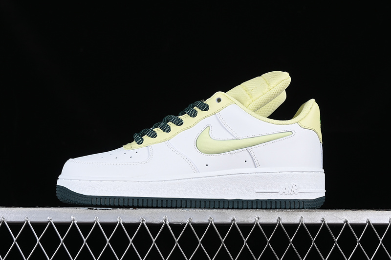 Nike Air Force 1 '07 Low Big Tongue White/Green/Black 17