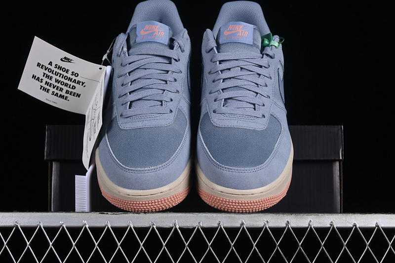 Nike Air Force 1 '07 Low Ashen Slate/Ashen Slate/Red Stardust/Sanddrift 25