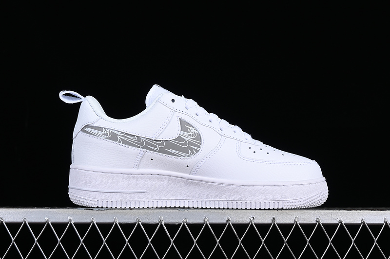 Nike Air Force 1 '07 Low Cut Out White/Silvery 9