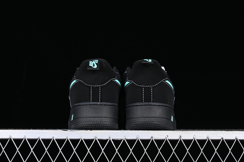 Nike Air Force 1 '07 Low Cut Out Black/Green/White 3