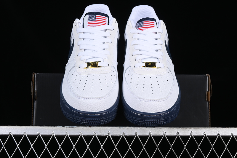 Nike Air Force 1 '07 Low Usa White/Blue/Red 11