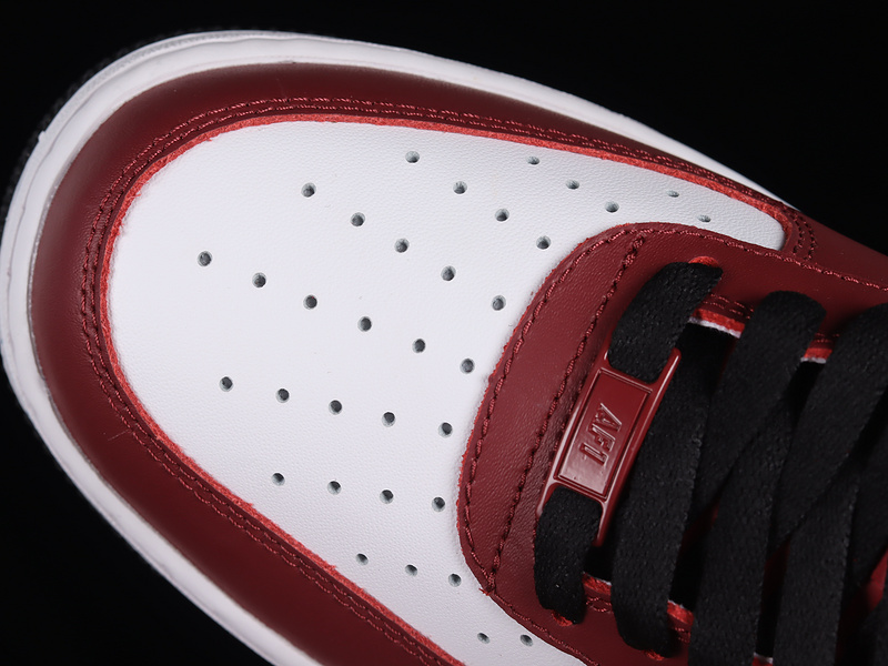 Air Force 1 Low 07 Dark Red/White/Black 13