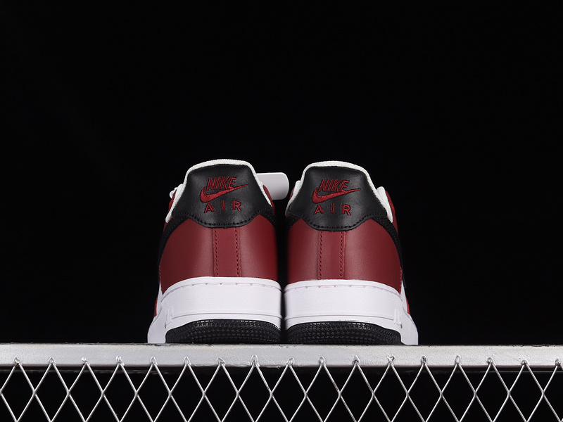 Air Force 1 Low 07 Dark Red/White/Black 19