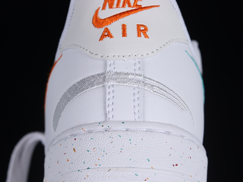 Air Force 1 Low 07 Lx Leap High White/Washed Teal/Safety Orange/Rush Pink 15