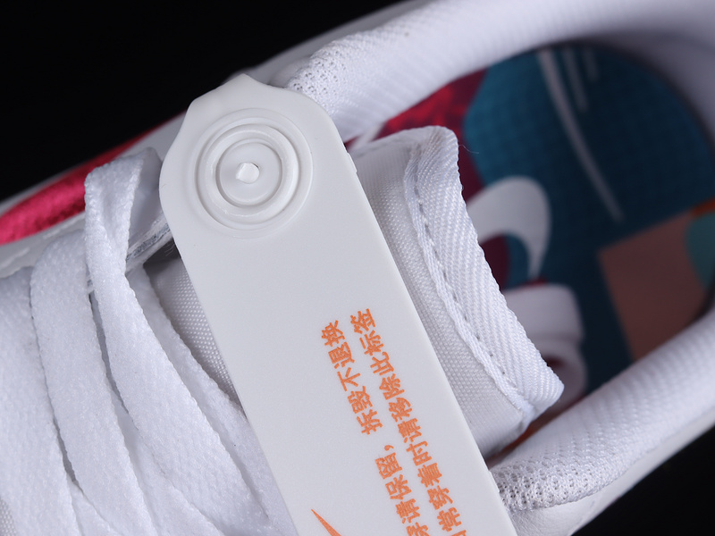 Air Force 1 Low 07 Lx Leap High White/Washed Teal/Safety Orange/Rush Pink 23