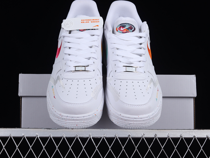 Air Force 1 Low 07 Lx Leap High White/Washed Teal/Safety Orange/Rush Pink 25