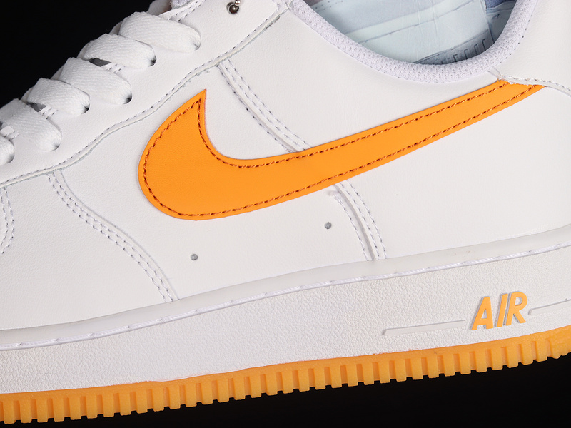 Nike Air Force 1 '07 Low White/Yellow 3