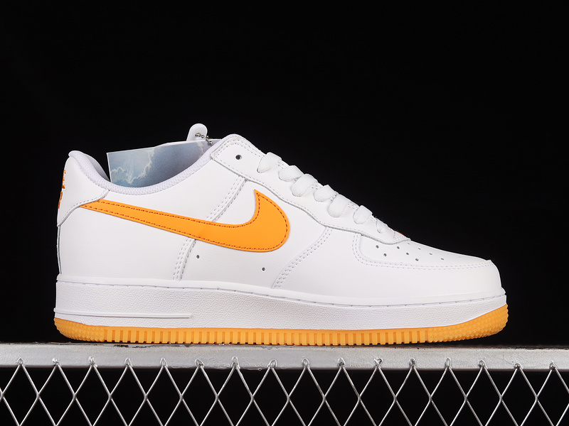 Nike Air Force 1 '07 Low White/Yellow 7