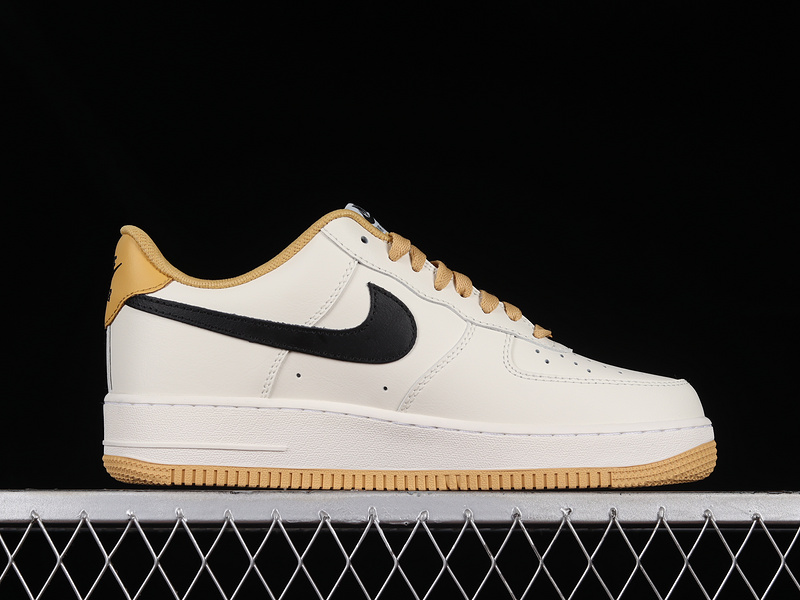 Air Force 1 Low White/Tan/Black 3