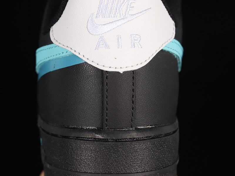 Nike Air Force 1 '07 Low Black/White/Green/Blue 3