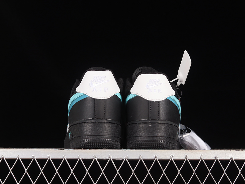 Nike Air Force 1 '07 Low Black/White/Green/Blue 5