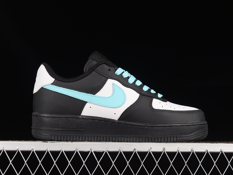 Nike Air Force 1 '07 Low Black/White/Green/Blue 21