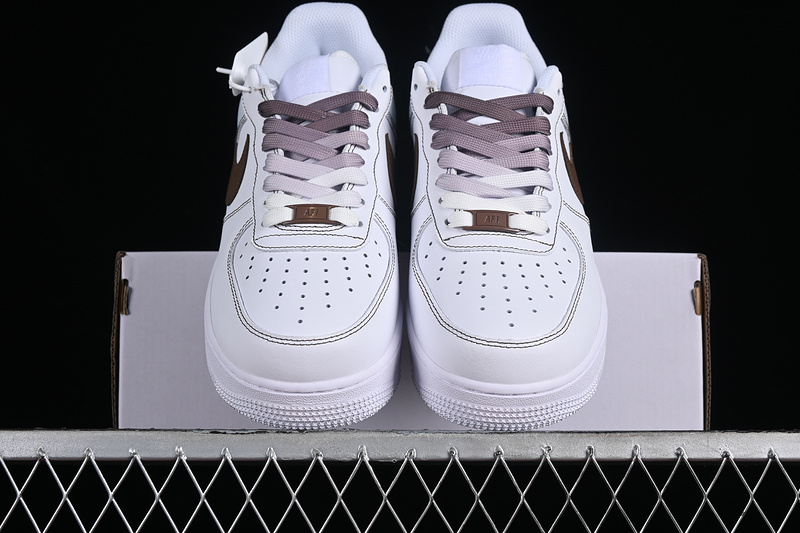 Nike Air Force 1 '07 Low White/Brown 7