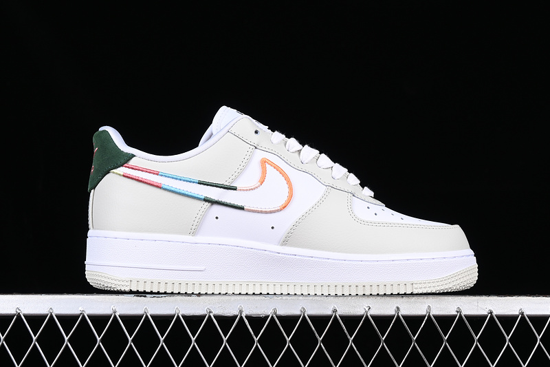 Nike Air Force 1 '07 Low All Petals United White/Grey/Green/Pink 13