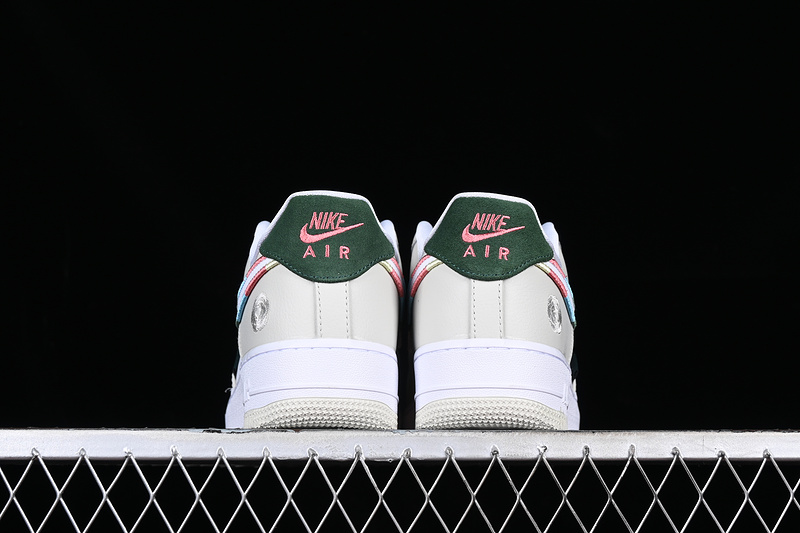 Nike Air Force 1 '07 Low All Petals United White/Grey/Green/Pink 21