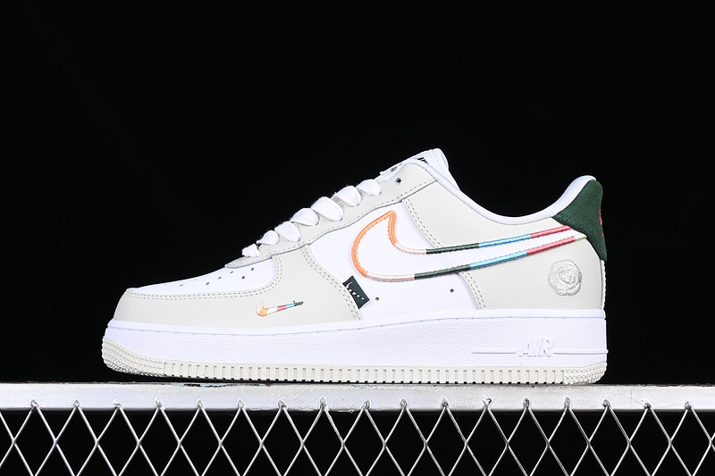 Nike Air Force 1 '07 Low All Petals United White/Grey/Green/Pink 25