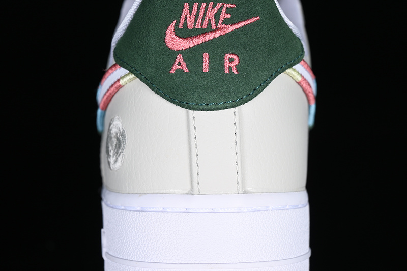 Nike Air Force 1 '07 Low All Petals United White/Grey/Green/Pink 31