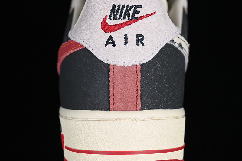 Nike Air Force 1 '07 Low White/Grey/Black/Red 3