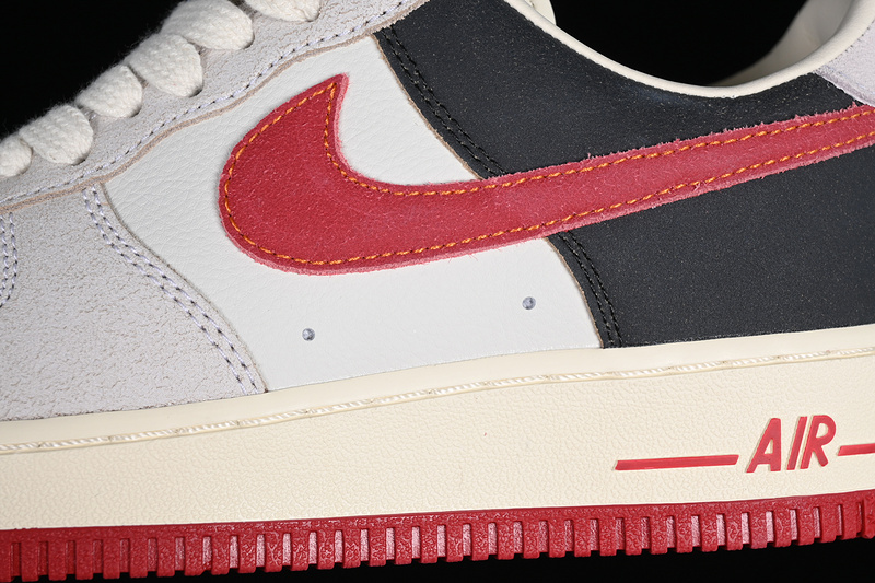 Nike Air Force 1 '07 Low White/Grey/Black/Red 23