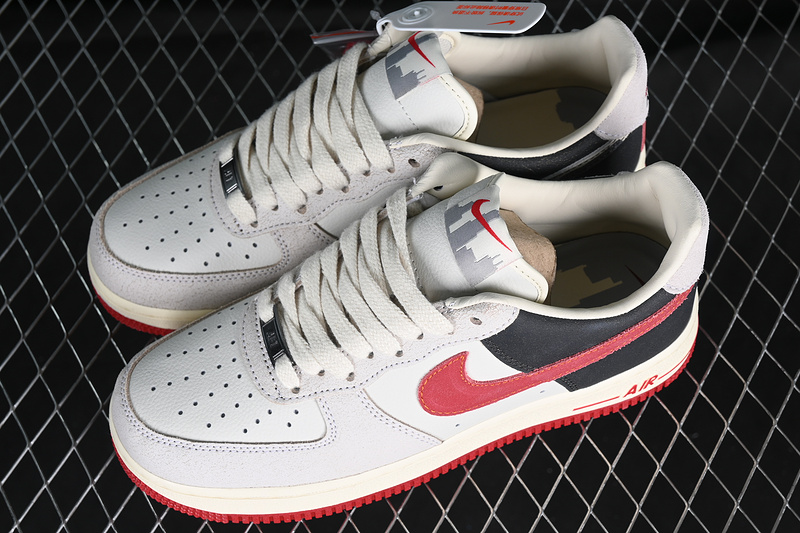 Nike Air Force 1 '07 Low White/Grey/Black/Red 29