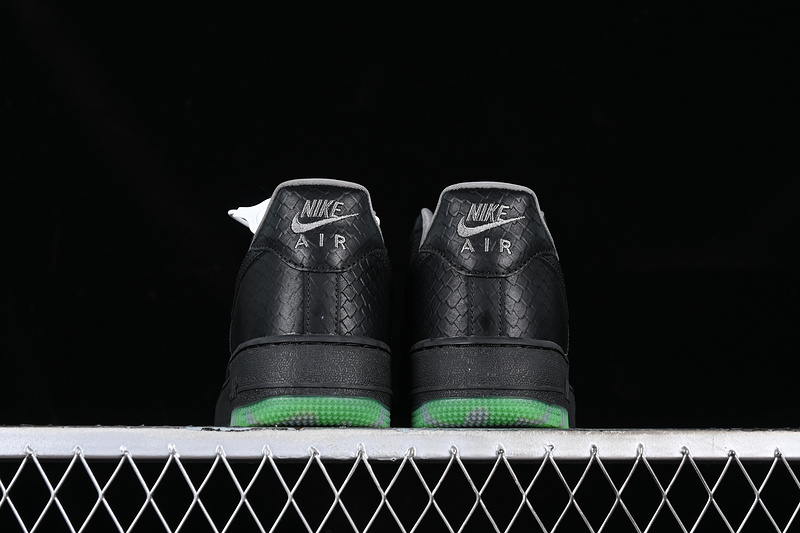 Nike Air Force 1 '07 Low Halloween Black/Green/Grey 5