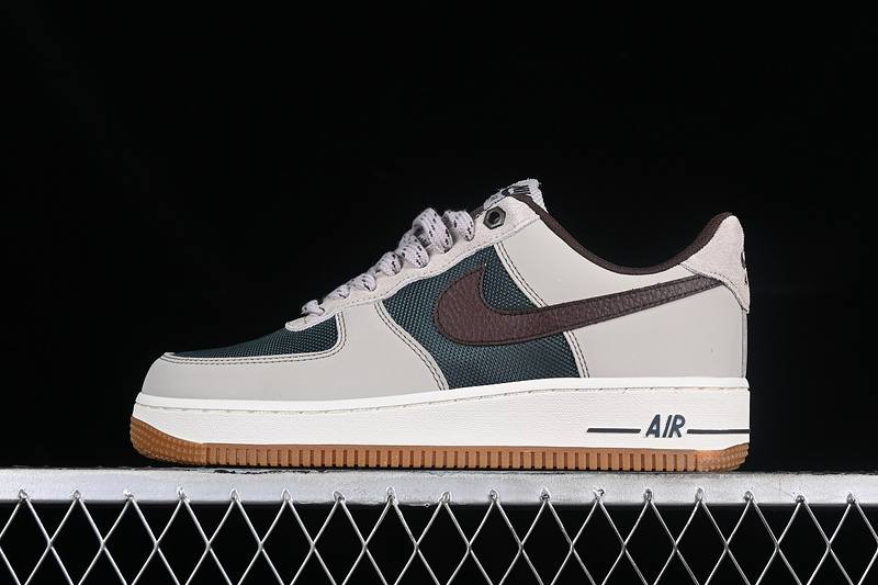 Nike Air Force 1 '07 Low Cream/Earth/Vintage Green/Sail/Gum Medium Brown 21