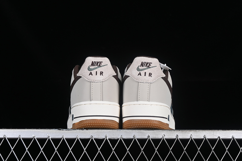 Nike Air Force 1 '07 Low Cream/Earth/Vintage Green/Sail/Gum Medium Brown 27