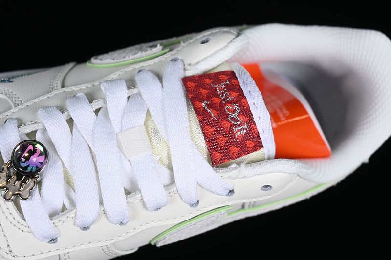 Nike Air Force 1 '07 Low White/Grey/Green/Orange 15