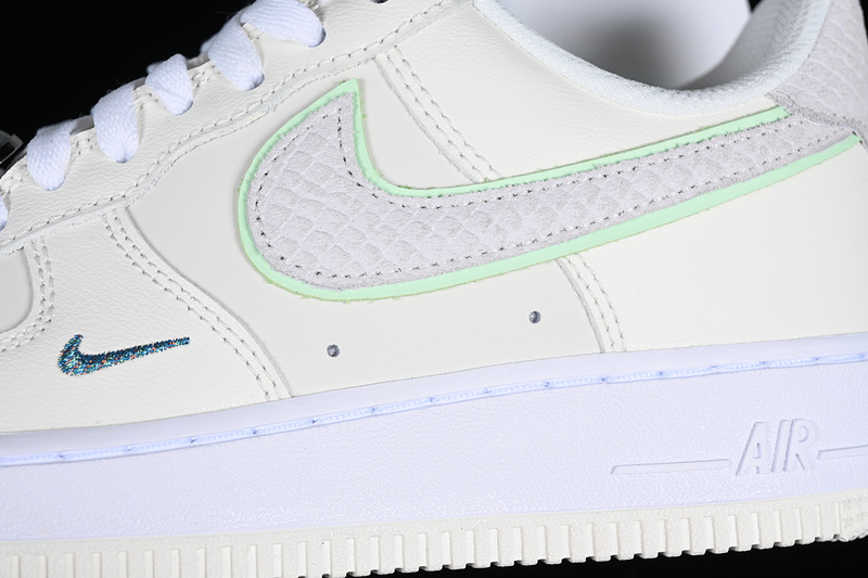 Nike Air Force 1 '07 Low White/Grey/Green/Orange 29