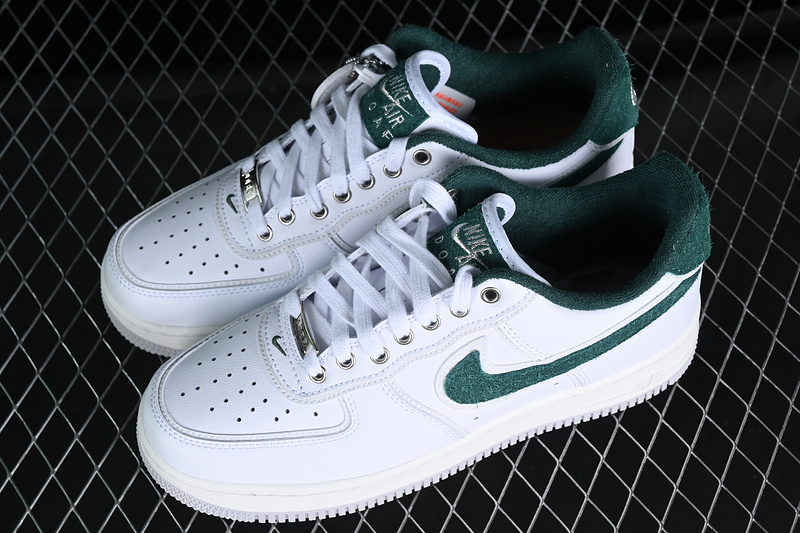 Division Street Nike Air Force 1 '07 Low Ducks Of A Feather White/Green 11