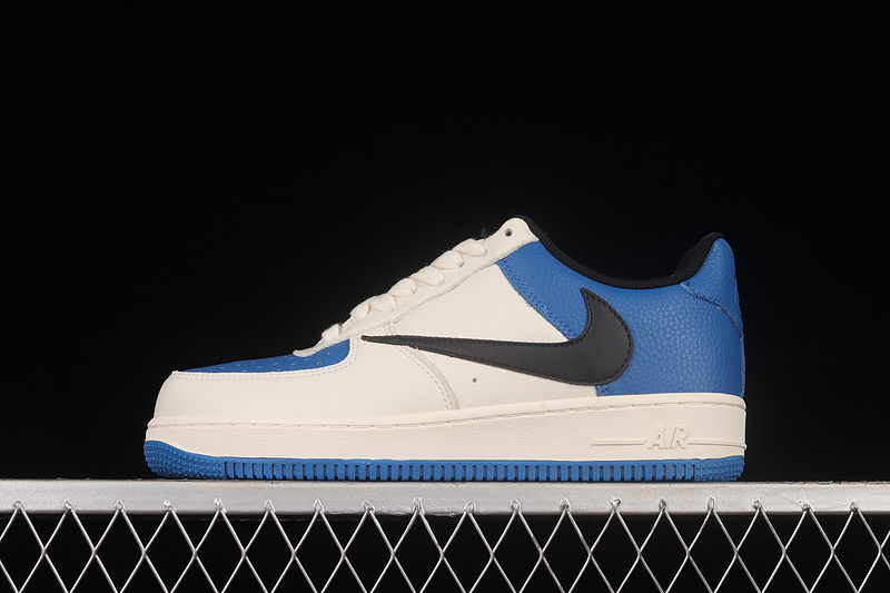 Nike Air Force 1 '07 Low Beige/Blue/Black 17