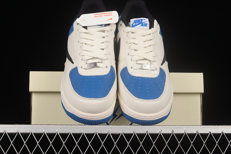 Nike Air Force 1 '07 Low Beige/Blue/Black 21