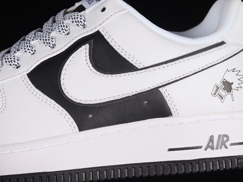 Air Force 1 Low White/Black-White 19