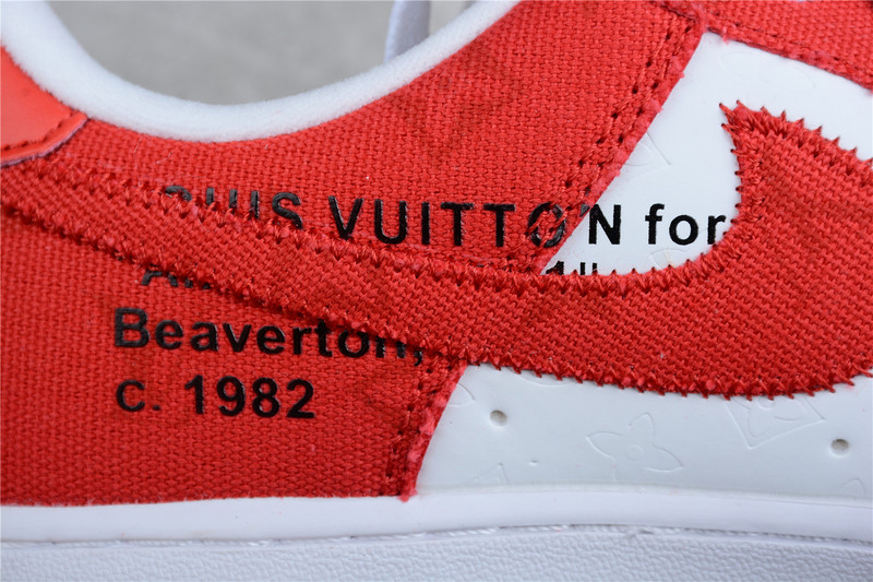 Air Force 1 Low 07 Red/White/Black 11