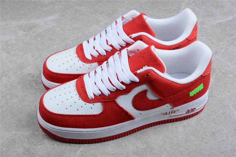 Air Force 1 Low 07 Red/White/Black 27